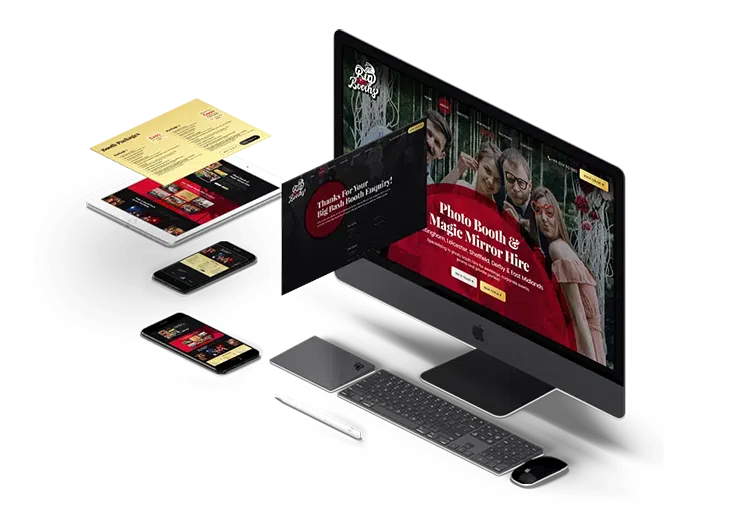 Professional website design services by AHY Solutions